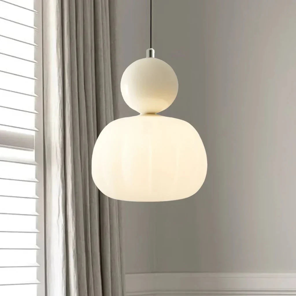 GlowAntique | Glas-Hängelampe im Retro Design