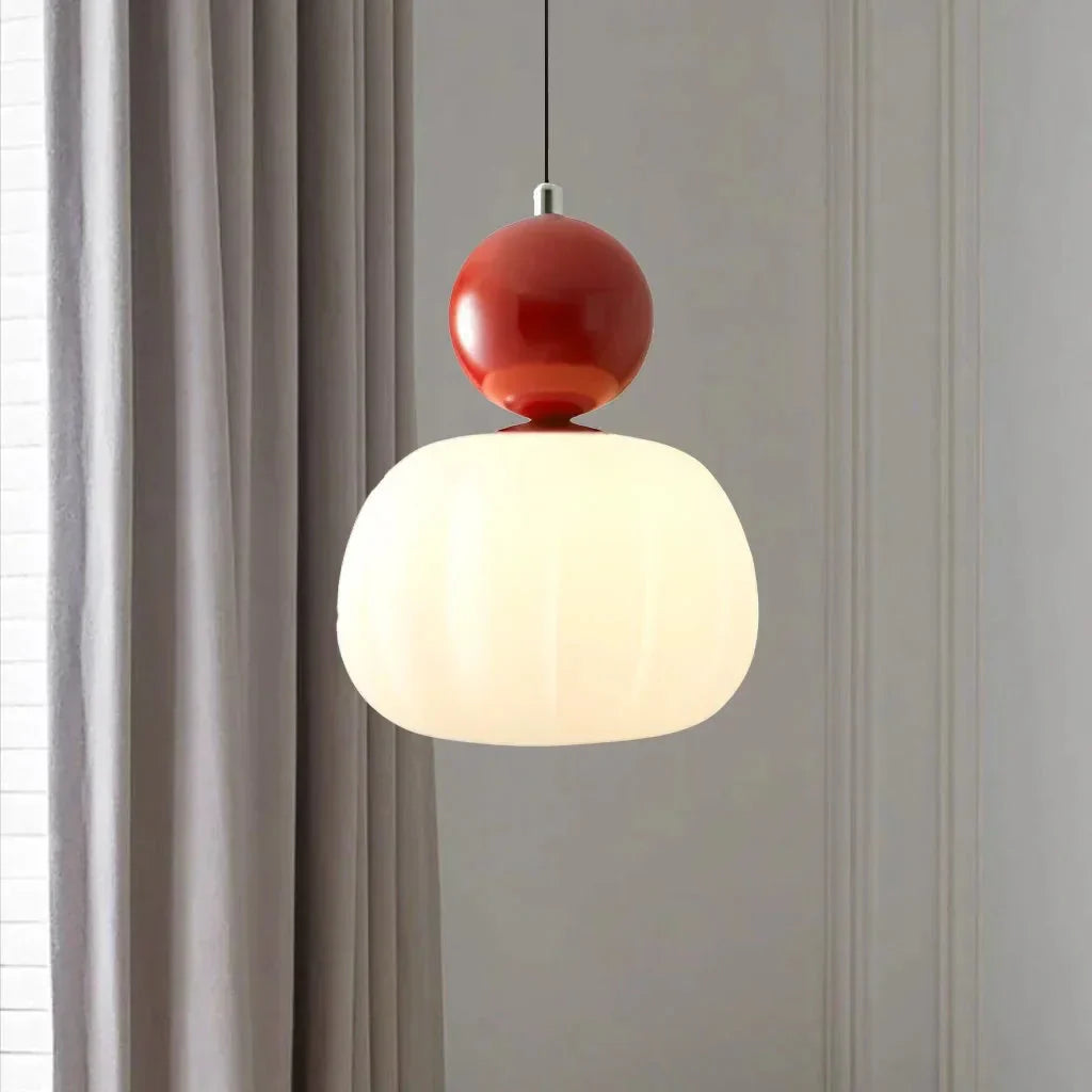 GlowAntique | Glas-Hängelampe im Retro Design