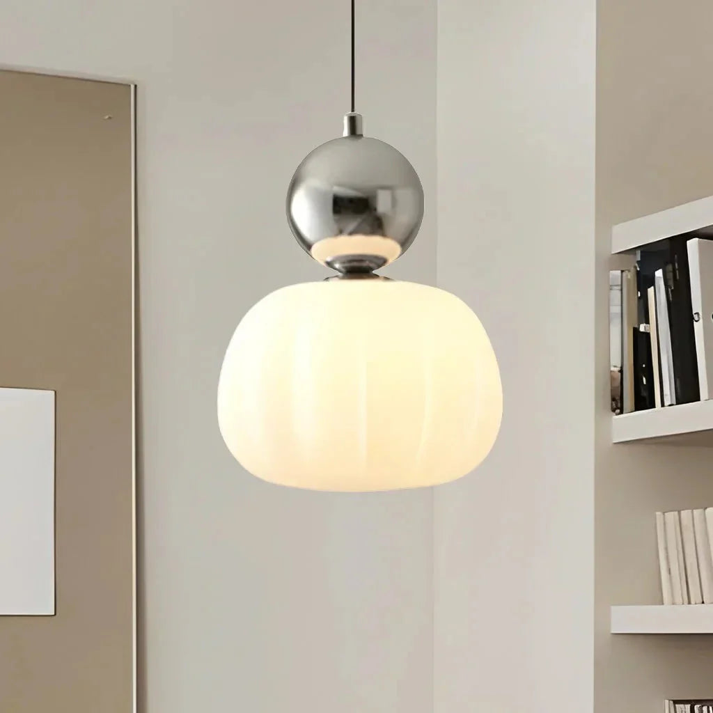 GlowAntique | Glas-Hängelampe im Retro Design