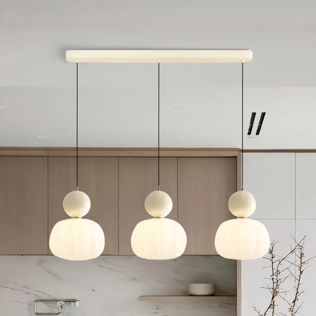 GlowAntique | Glas-Hängelampe im Retro Design