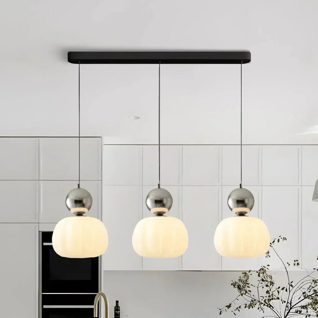 GlowAntique | Glas-Hängelampe im Retro Design