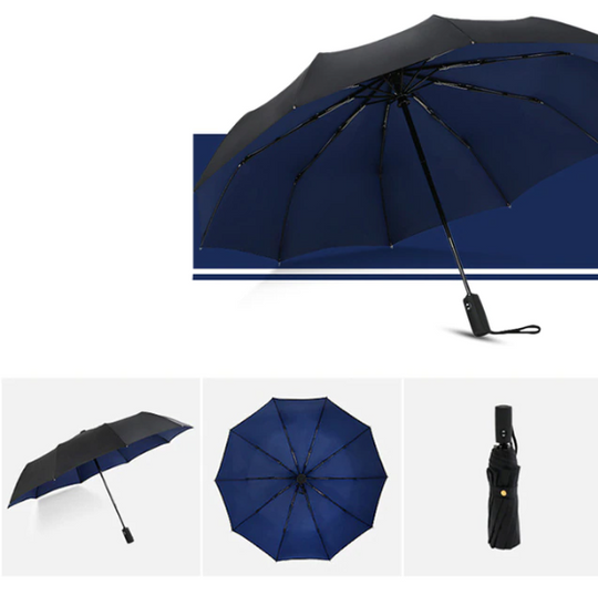 WindMate | Winddichter Regenschirm – Kompakter & Robuster Rahmen