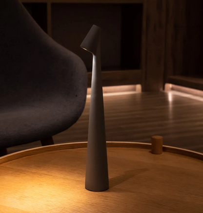 Lyslux | Kabellose LED-Tischlampe im nordischen Design