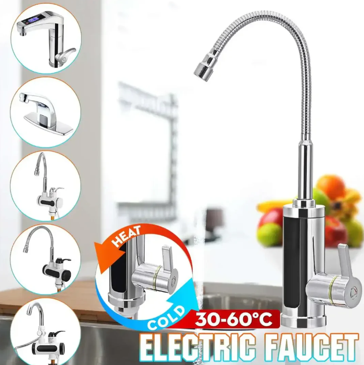 AquaQuick | Küchenarmatur mit 3000W Schnellheizung
