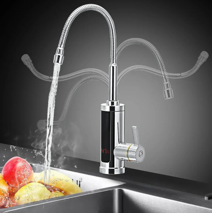 AquaQuick | Küchenarmatur mit 3000W Schnellheizung