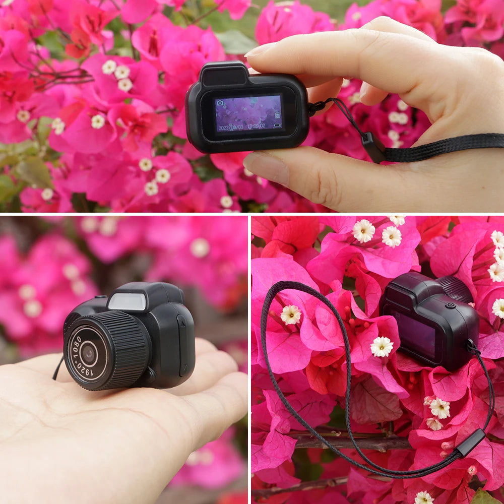 CamPix | Mini-Kamera mit 200mAh Akku & SD-Kartenaufnahme
