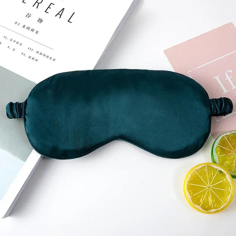 LushSleep | Schlafmaske mit Seidenrüschen