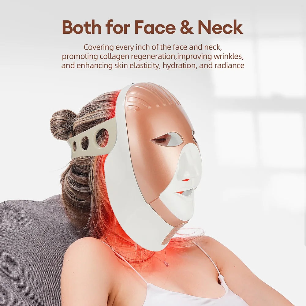 GlowMask | 7-Farbige LED-Hauttherapie