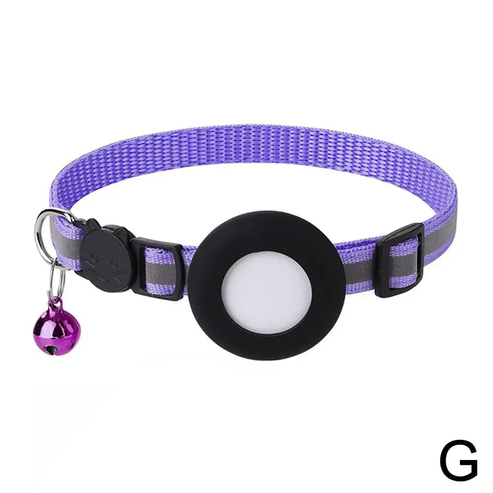 SafeWhisker | Katzenhalsband mit Reflex & Kontakttag