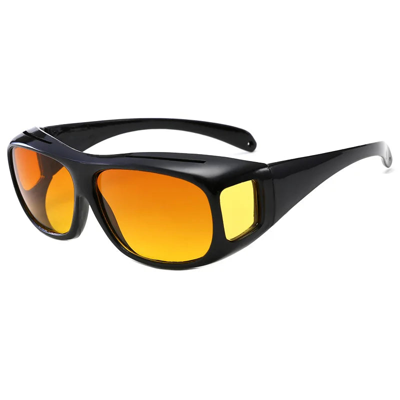 GlareCut | Nachtfahrbrille mit Orangetönung gegen Scheinwerfer