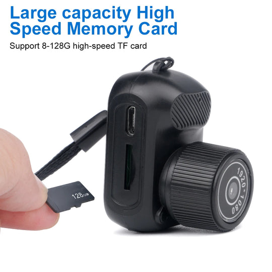 CamPix | Mini-Kamera mit 200mAh Akku & SD-Kartenaufnahme
