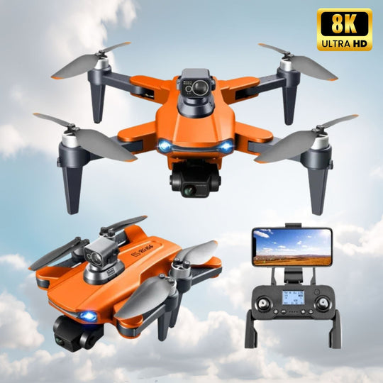 UniDrone | Drohne – Faltbare 8K Drohne mit 3KM 5G WiFi-Reichweite