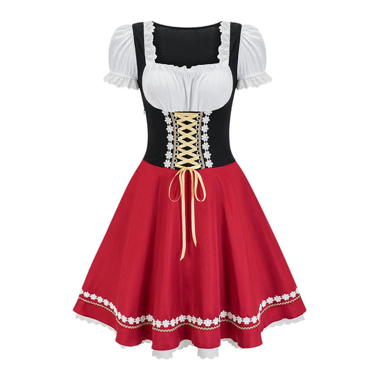 GlanzDirndl | Elegantes Damen Dirndl für das Oktoberfest