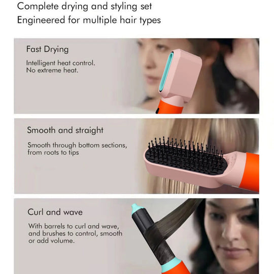 StyleAir | Neuer 5-in-1 Haartrockner & Lockenwickler