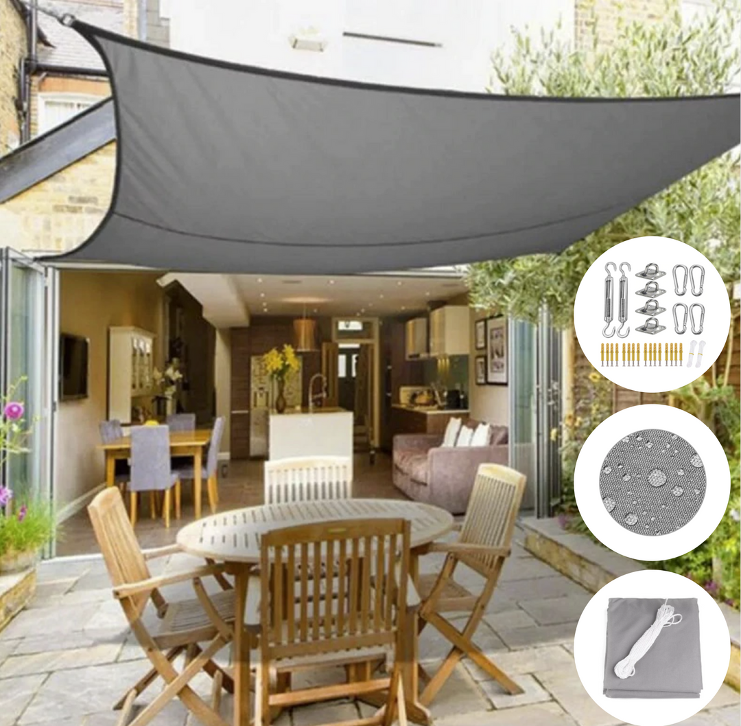 ShadeGuard | Wasserabweisendes Sonnensegel für Balkon und Terrasse1