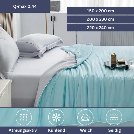 SleepCool | Kühlende Decke für guten Schlaf im Sommer