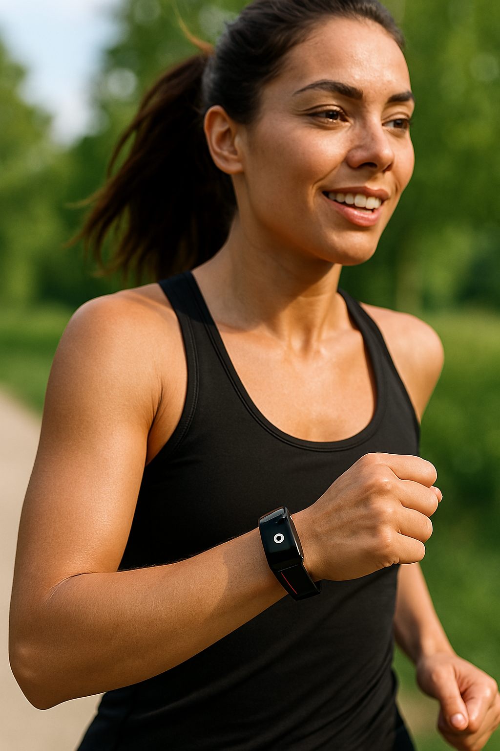 SmartFit | Kompakt Bluetooth Smartwatch – Herzfrequenz- & Blutdruckmessung für Ihren aktiven Alltag