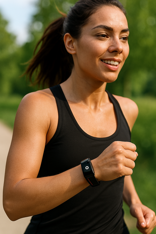 SmartFit | Kompakt Bluetooth Smartwatch – Herzfrequenz- & Blutdruckmessung für Ihren aktiven Alltag