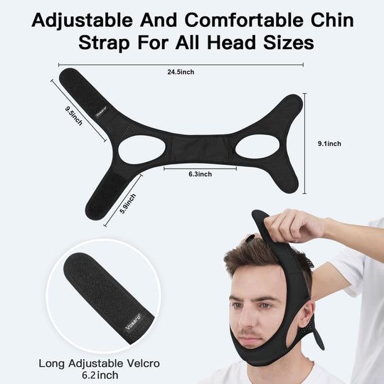 SnoreStop | Verstellbare Anti-Schnarch-Kopfbandage4
