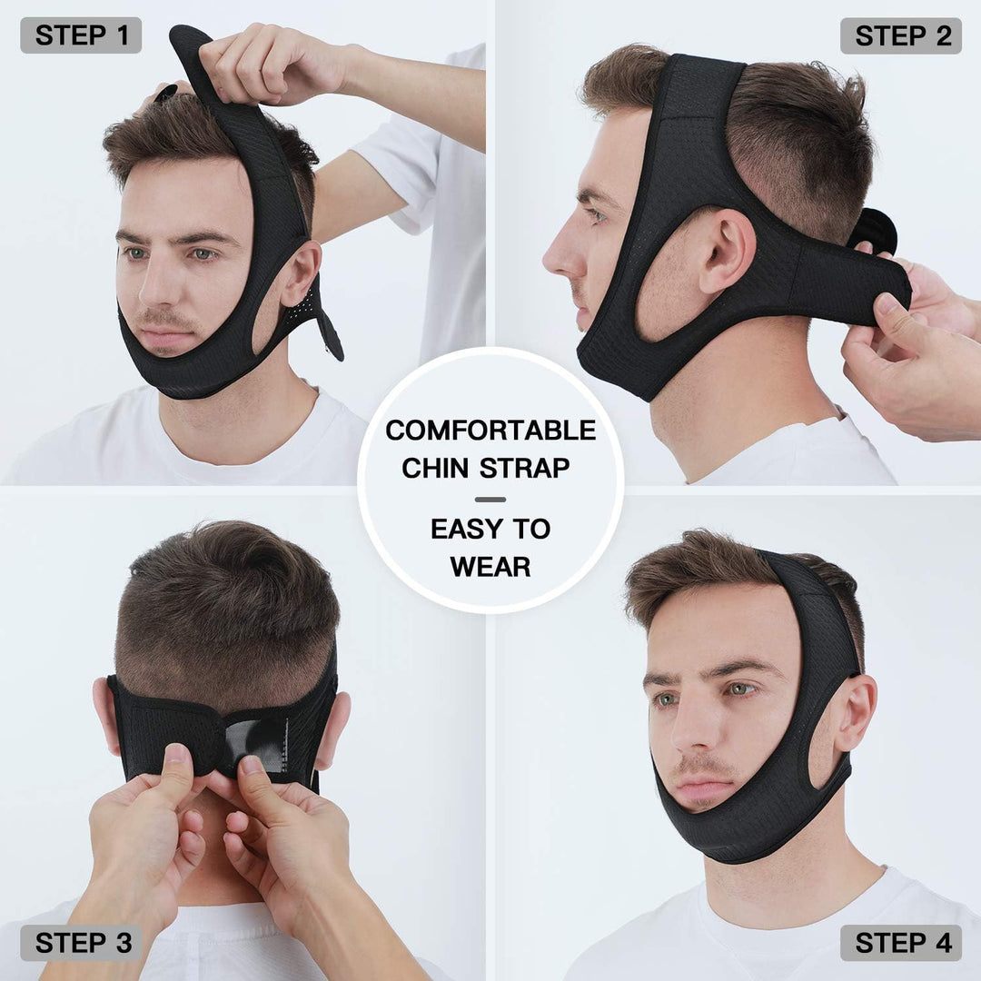 SnoreStop | Verstellbare Anti-Schnarch-Kopfbandage6