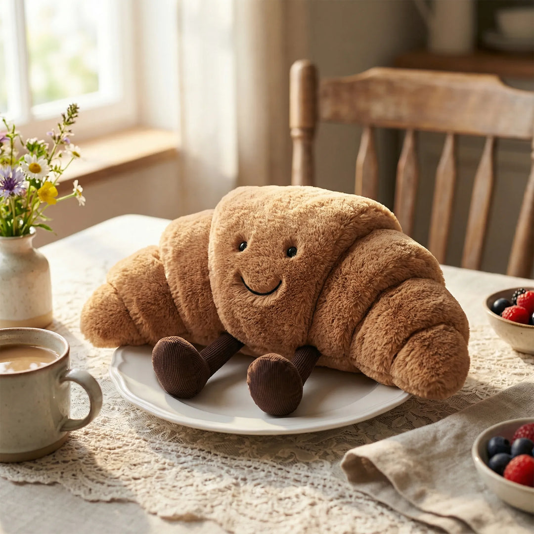 SnuggleCroiss - Plüschiges Kuscheltier Kissen Decorique.de