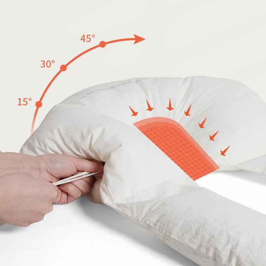 SnuggleSafe | Antibakterielles Baby-Kuschelkissen für sicheres Schlafen