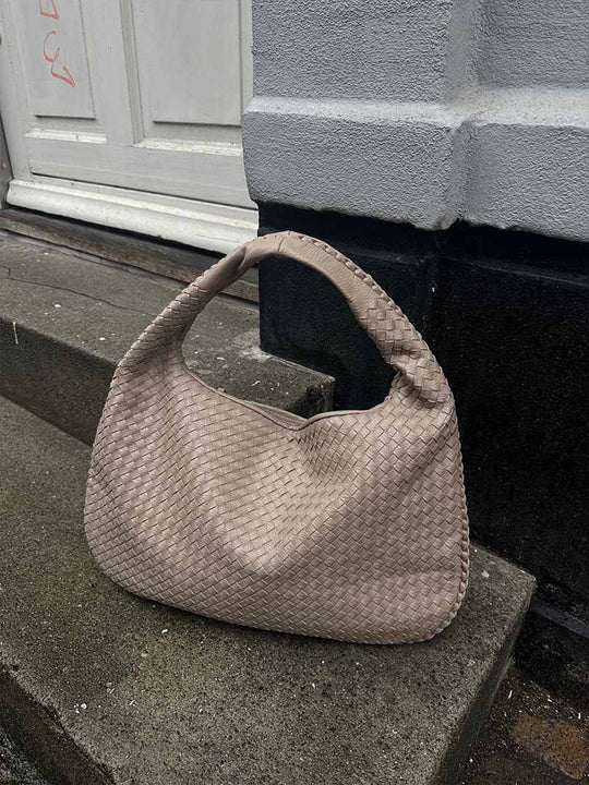 JackieWeave | Gewebte Umhängetasche – Kompakt, Organisierter Innenraum