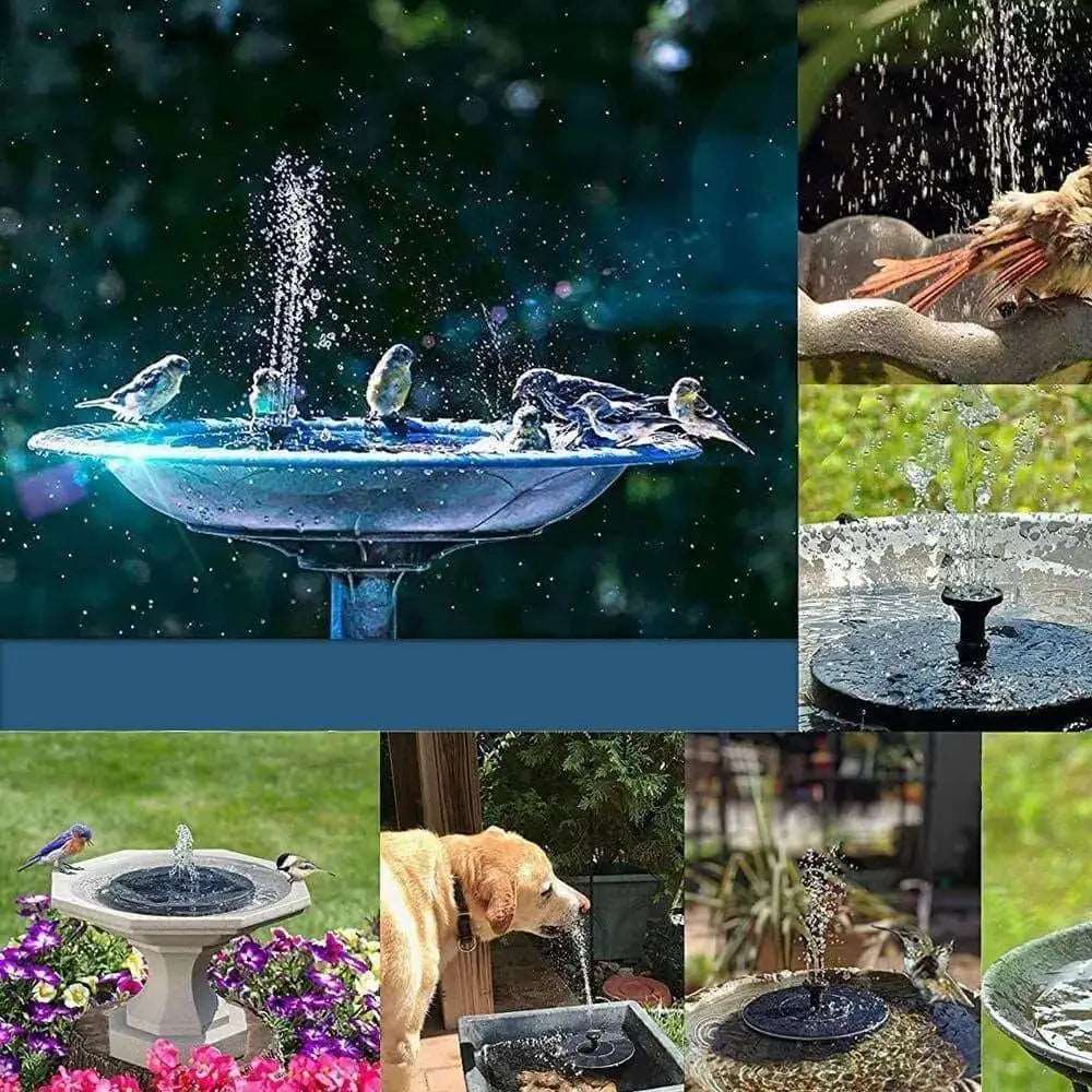 SolarFlow | Nachhaltiger Solarbrunnen für Ihren Garten