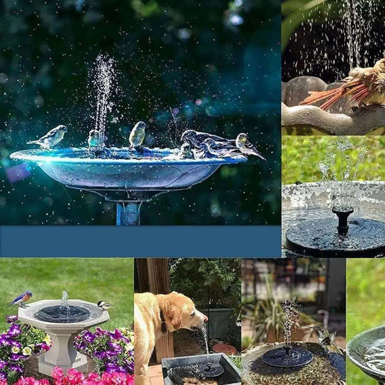SolarFlow | Nachhaltiger Solarbrunnen für Ihren Garten