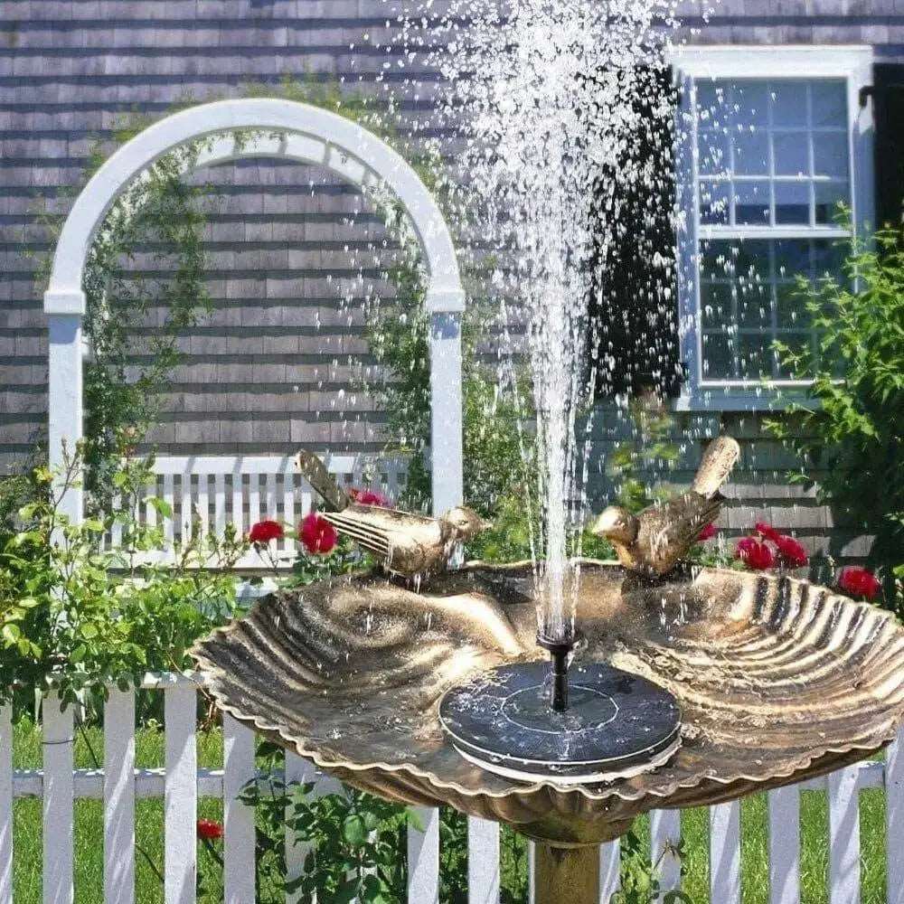 SolarFlow | Nachhaltiger Solarbrunnen für Ihren Garten
