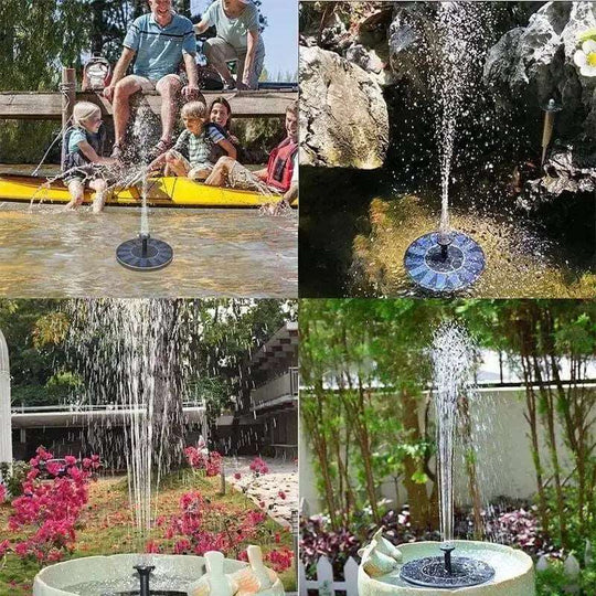 SolarFlow | Nachhaltiger Solarbrunnen für Ihren Garten