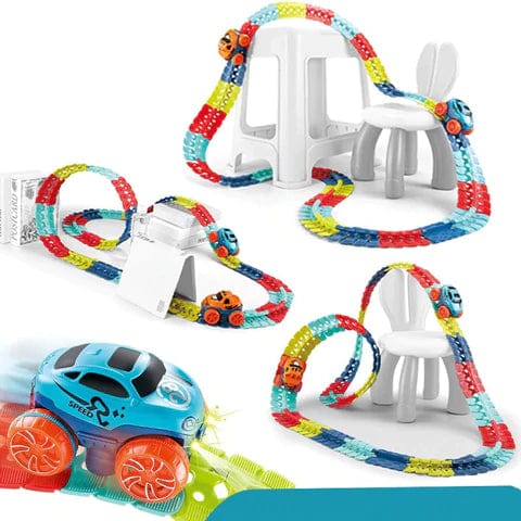 SpeedTrack | Magnetische Autorennbahn für Kinder3