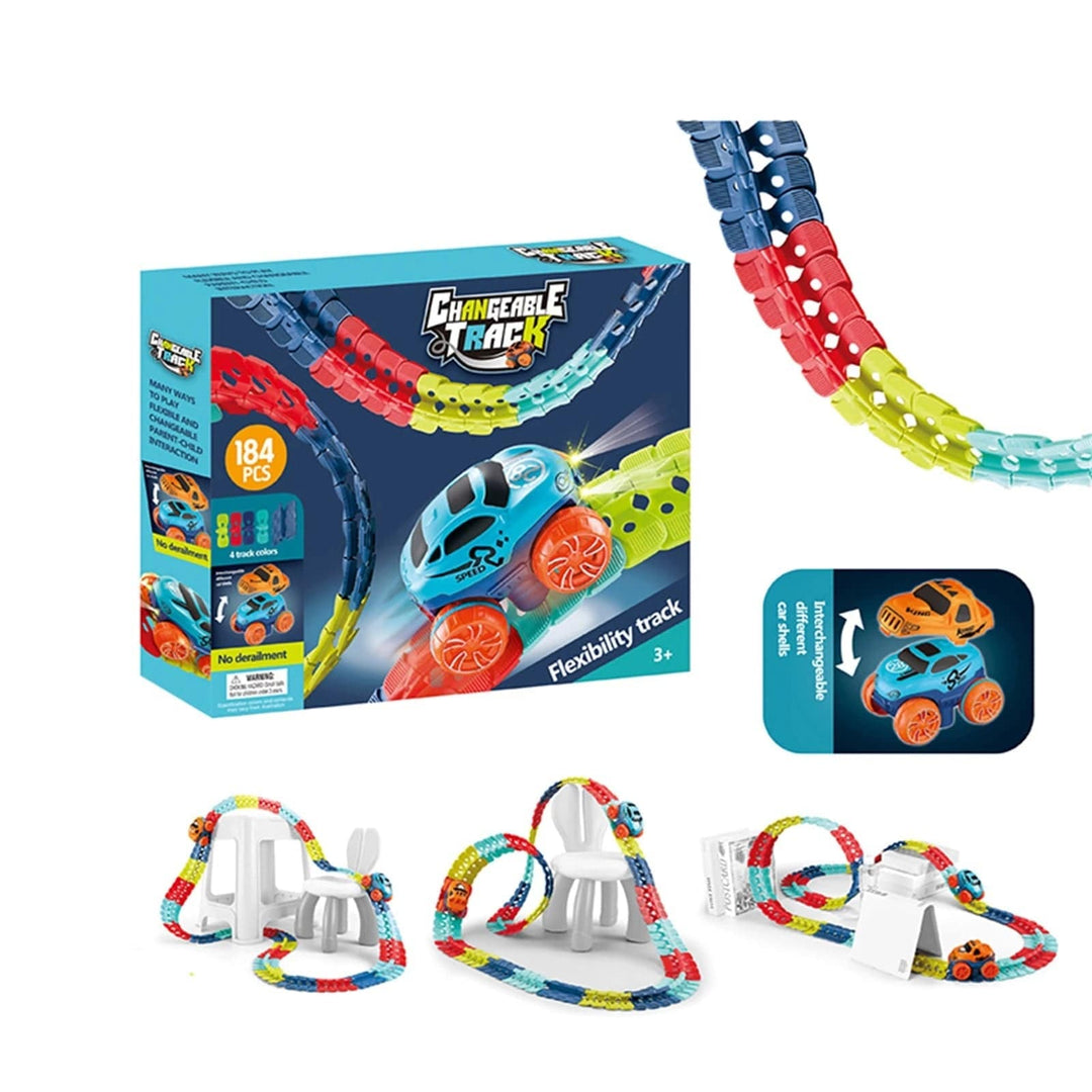 SpeedTrack | Magnetische Autorennbahn für Kinder5