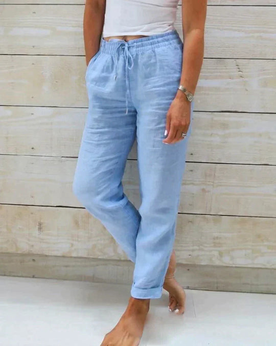 Tivora | Luftige Sommerhose mit Elegantem Schnitt | Damenmode