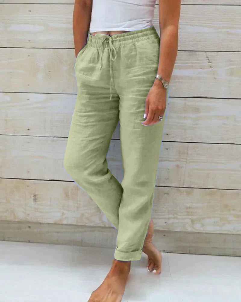Tivora | Luftige Sommerhose mit Elegantem Schnitt | Damenmode