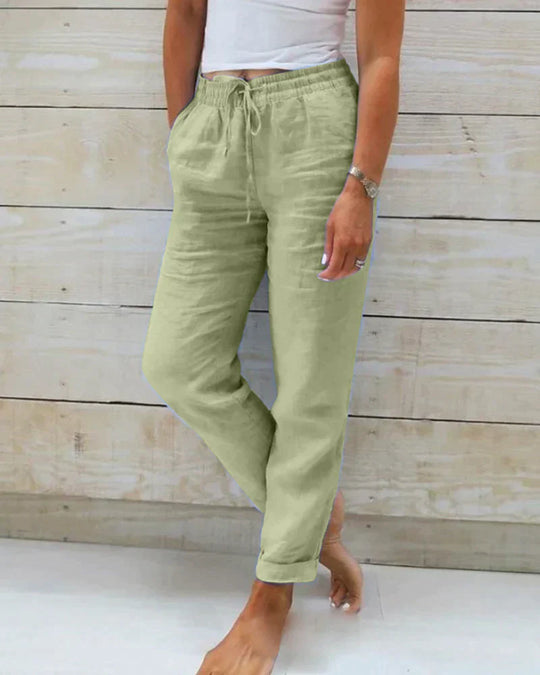 Tivora | Luftige Sommerhose mit Elegantem Schnitt | Damenmode