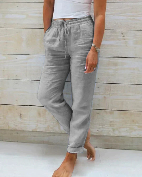 Tivora | Luftige Sommerhose mit Elegantem Schnitt | Damenmode