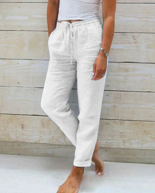 Tivora | Luftige Sommerhose mit Elegantem Schnitt | Damenmode