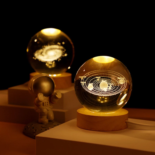 StellarGlobe | Faszinierende 3D-Sonnensystem-Kristallkugel1