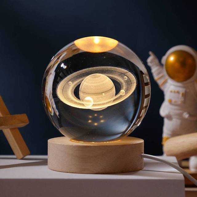 StellarGlobe | Faszinierende 3D-Sonnensystem-Kristallkugel6