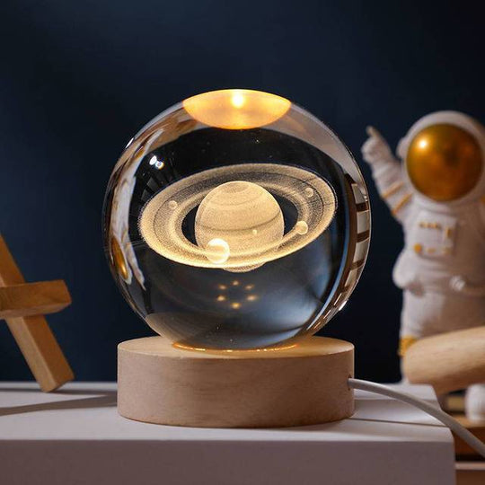 StellarGlobe | Faszinierende 3D-Sonnensystem-Kristallkugel6