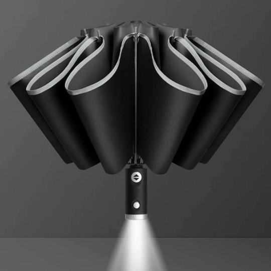 StormShield | Vollautomatischer Regenschirm mit LED-Beleuchtung