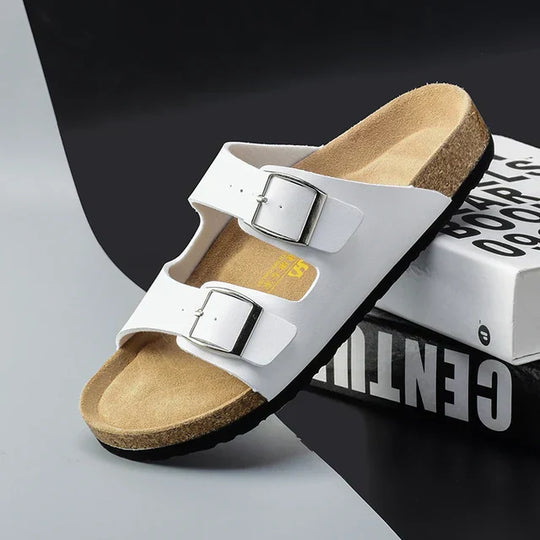 StrideFlex | Stilvolle Herren-Ledersandalen für den Sommer7