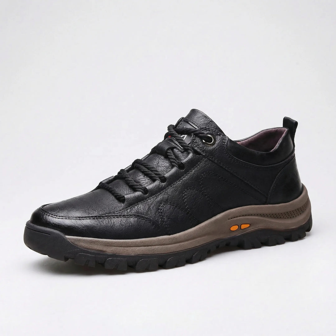 Strideo - Herrenfreizeitschuh Mit Robuster Sohle Schwarz Decorique.de