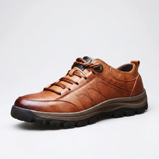 Strideo - Herrenfreizeitschuh Mit Robuster Sohle Braun + Schwarz Decorique.de