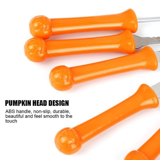 PumpkinPro | Kürbis-Schneideset Edelstahl Schneidwerkzeugset