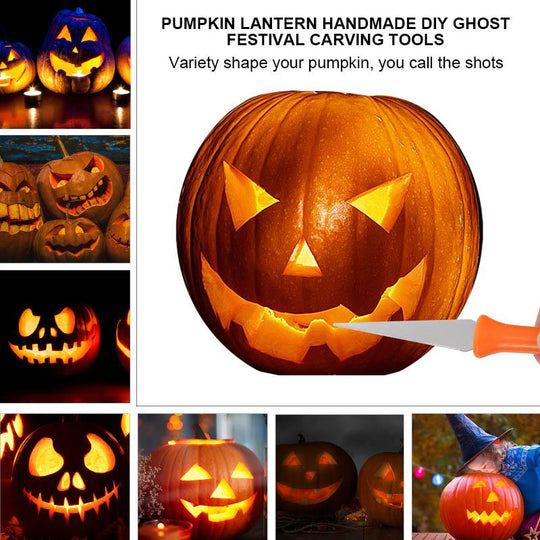 PumpkinPro | Kürbis-Schneideset Edelstahl Schneidwerkzeugset