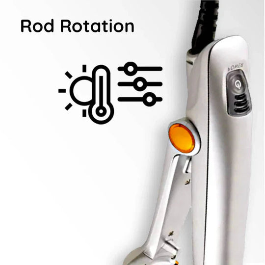 StylePro | Professioneller 2-in-1 rotierender Haarglätter-Bürste