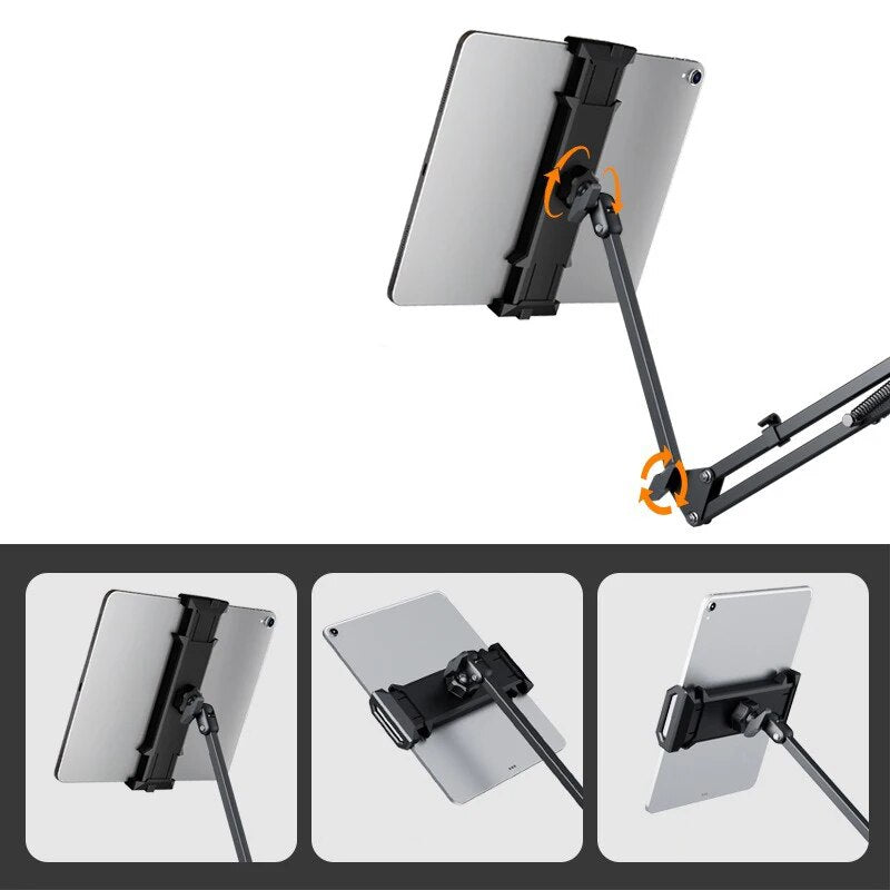 ErgoTab | Höhenverstellbarer Halter für Tablets bis 13 Zoll