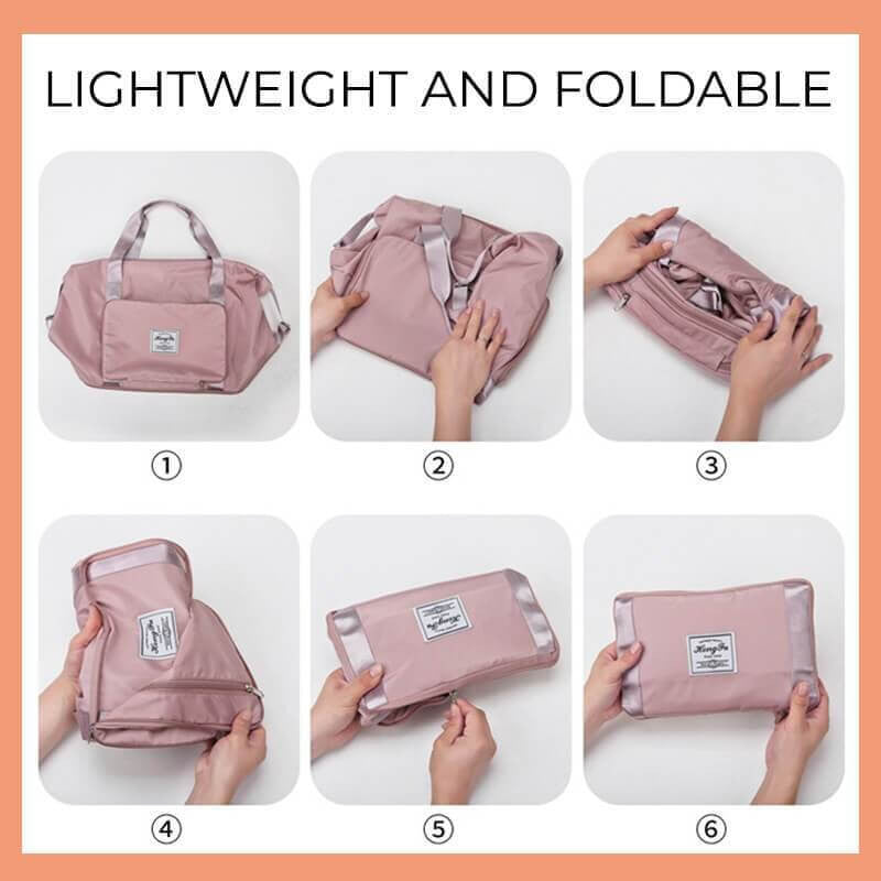 TravelFlex | Wasserdichte Faltbare Reisetasche mit Großer Kapazität4